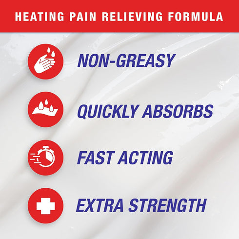 Blue Goo Pain Relieving Cream, Maximum Strength for Back/Neck Pain, Made with 100% Pure Emu Oil (4 oz, 2 Pack)