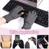 3 Pairs Compression Craft Arthritis Gloves, Fingerless Pressure Relief for Quilting, Sewing, and Household Duties