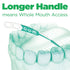 GUM Soft-Picks Advanced Dental Picks for Teeth Cleaning and Gum Health, Disposable Interdental Brushes with Carry Case,