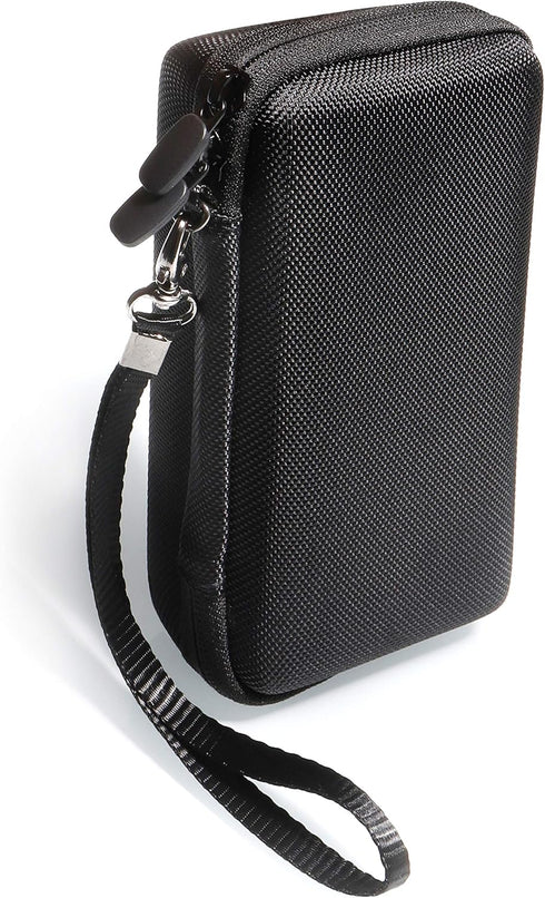 Blood Pressure Monitor case Compatible with QardioArm Wireless Blood Pressure Monitor, Compact and Light Weight Strong case with mesh Pocket for Blood Pressure Log Book, Detachable Wrist Strap