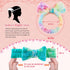 WSYUB Skincare Headband, Spa Headband, Makeup Headband, Headband for Washing Face, Gift for Teen Girls, 6pcs, Tie Dye Color Microfiber Headband, Elastic Headband for Woman, Girls