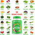 UpNourish Organic Fruits and Veggies Supplement, 480 Capsules for Diet Balance and Energy