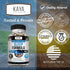 Kaya Naturals Sleep Support Formula with Melatonin - 60 Capsules - Aid Support Vitamin Supplement for Sleep, Stress,