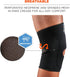 Ergodyne ProFlex 615 Knee Sleeve, Black, Large