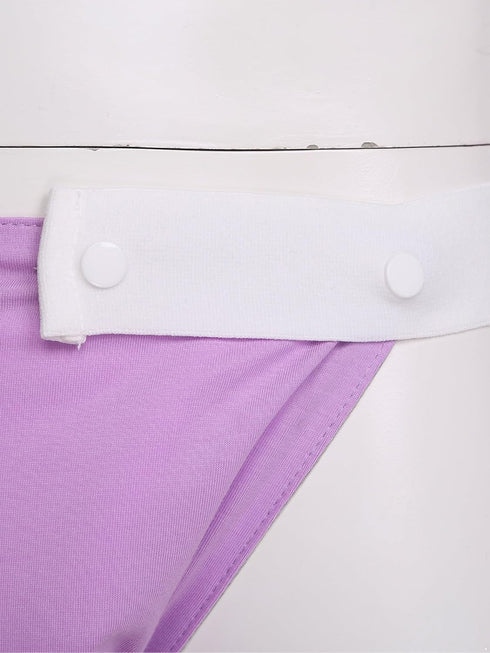 Xroufi Unisex Mens Womens Adaptive Underpants Leak-Proof Washable Diaper for Elderly Bedridden Patients