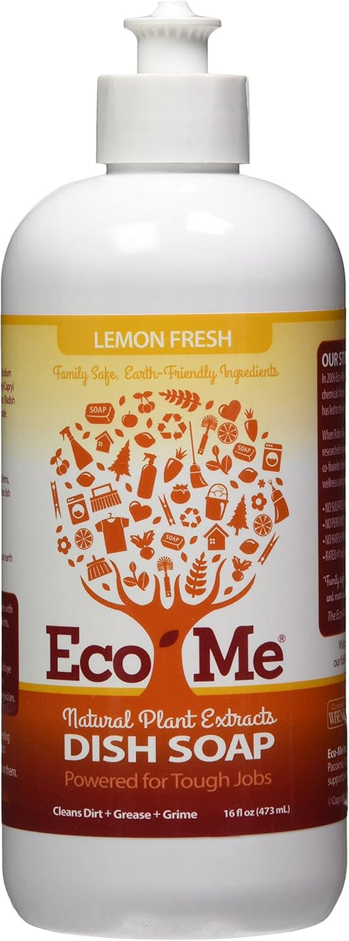 Eco-me Lemon Fresh Dish Soap, 16 oz