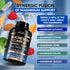 Magnesium Supplement 5 in 1 Complex 500 mg, Vegan, Natural, Non-GMO, 180 Capsules, Stress & Muscle Support