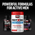 FORCE FACTOR Test X180 Multivitamin for Men, Daily Multivitamin with Testosterone Support, 120 Tablets