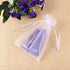 50 PCS White Organza Bags 8x12 - Drawstring Wedding & Party Gift Bags