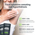 SweatBlock Clinical Strength XL Antiperspirant Body Wipes, 10 Pack, Unscented for Men & Women
