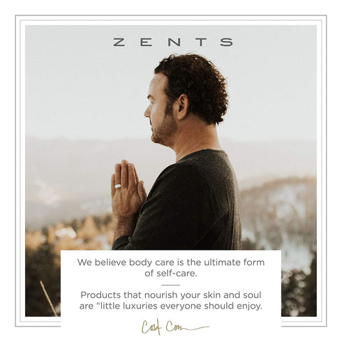 Zents Triple-Milled Luxe Bar Soap (Fresh Fragrance) | Moisturizing Soap with Organic Shea Butter | 5.7 oz
