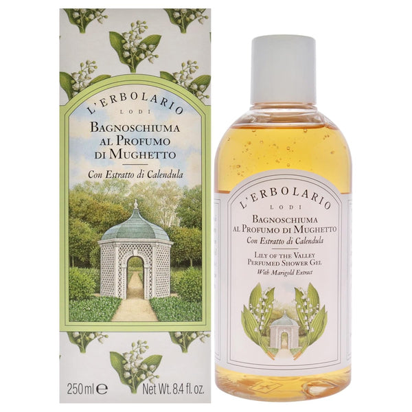 L'Erbolario Shower Gel – Gentle Body Soap for Sensitive Skin, 8.4 oz, Soothing and Refreshing Floral Body Wash