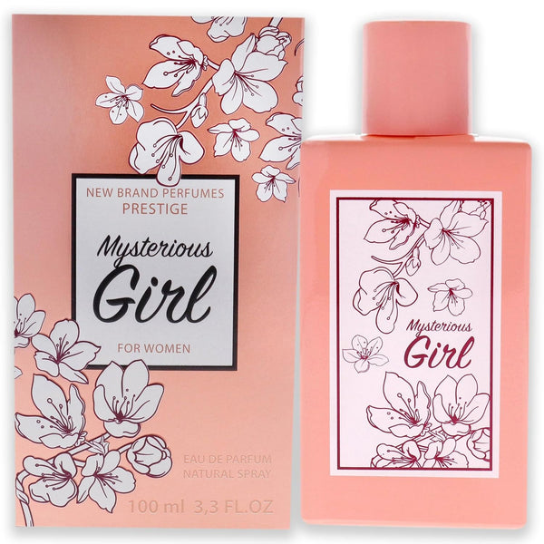New Brand Perfumes Mysterious Girl Women EDP Spray, 3.3 oz