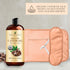 Pack 16 oz Pack Handcraft Blends Castor Oil Wrap | Organic Castor Oil | Reusable Wraps | Durable Comfortable Wraps |