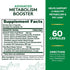 Nature's Bounty Advanced Metabolism Booster, Supports Healthy Metabolism & Fat Loss, 60 Capsules