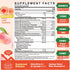 Gummies Omega-3, CoQ10, B12 2000 B1,B2, B3,B5,B6,B7- Super Methylated Vitamin B Complex - All B Vitamins + Magnesium
