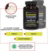 Nicotinamide Non-Flushing Vitamin B3 and D3 Supplement, Vegetarian and Gluten-Free, 60 Capsules, 500mg