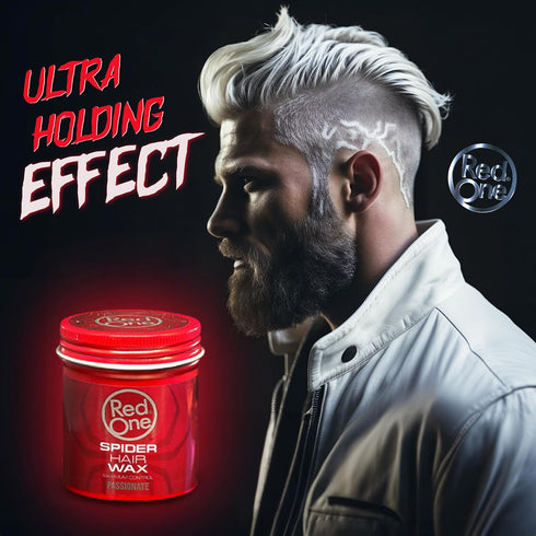 Redone Spider Hair Wax Passionate 100ml | Maximum Control | Flexible Hold | Medium Shine Look | Women and Men Wax | Ultra Holding Effect