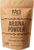 MB Herbals Arjuna Powder - 8 oz / 27 Gram Wildcrafted Terminalia arjuna Bark Powder