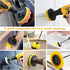 30 Piece Drill Brush Attachments Set, Scrub Pads & Sponge & Wire Brush for Drill, Power Scrubber Brush Kit