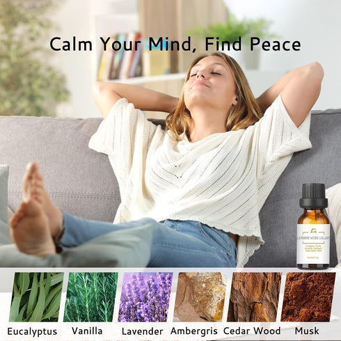 Set 3, LOXIM Sweet Dreamscape Essential Oil Blends, Pure Natural Essential Oils of Fragrance Oil Perfect