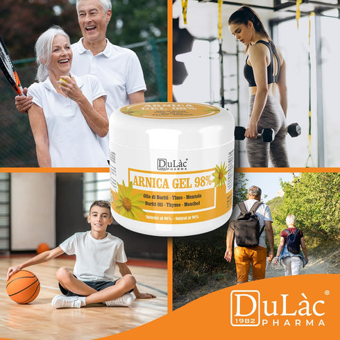 Dulàc - Arnica Gel for Bruising and Swelling, 16.9 Fl Oz, 98% Arnica Montana Cream for Muscle and Joint Relief,