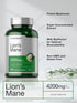Horbaach Lions Mane Mushroom Extract - 4200mg, 120 Capsules, Vegetarian, Non-GMO, Gluten Free Supplement