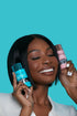 KISS COLORS & CARE Hair Wax Stick, 2.7 OZ (Watermelon) - Non-Oily, 24 Hour Hold, Biotin B7 & Shea Butter for Sleek