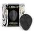 Konjac Sponge for Face | All Natural Reusable Facial Sponge with Activated Bamboo Charcoal, Gentle Exfoliating, Black