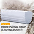 Damp Clean Duster Sponge,4pack Magic Sponge Eraser,Reusable Damp Dusting Sponge Household Cleaning for Blinds, Glass, Baseboards,Radiators,Window Track Grooves(Multi Color) by COBETE