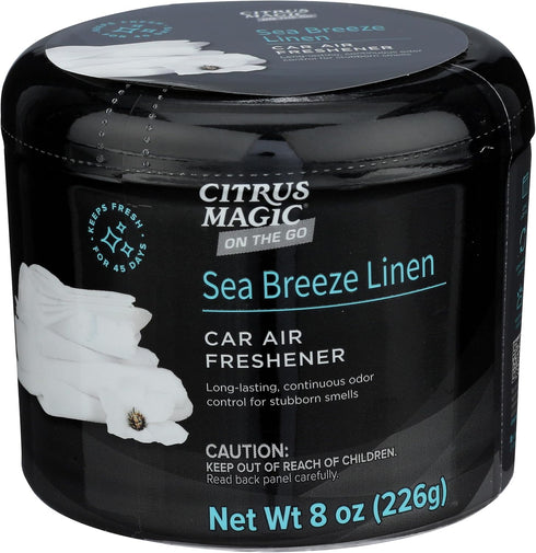 Pack 3, 8-Ounces (866472509) Citrus Magic On The Go Solid Air Absorber Sea Breeze Linen, of Each