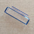 6 inch 5X Blue Raised Domed Bar Magnifier, Optical Tool with Reading Tracking Line