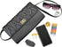 Portable Pill Box with 3 Containers, Small Daily Pill and Vitamin Organizer for Travel or Home Use, Magnetic Attachment