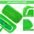Vickorpen 5PCS Mop Pads for Swiffer Sweeper Reusable Microfiber Dry Wet Replacement Mop Pad Refills Sweeping Mopping