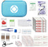 276PCS Small Travel First Aid Kit Supplies - Backpacking Essentials for Home Outdoor Adventure, Blue AMORNING