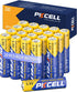 PKCELL 20-Pack AA High-Performance Batteries, Long-Lasting Alkaline 1.5 Volt Battery for Household Devices, Electronics
