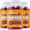 NEW AGE Vitamin D3 5000 IU 125mcg Gummies - Immune Support, Strong Bone Health - Non-GMO, Gluten-Free, Dairy-Free (180