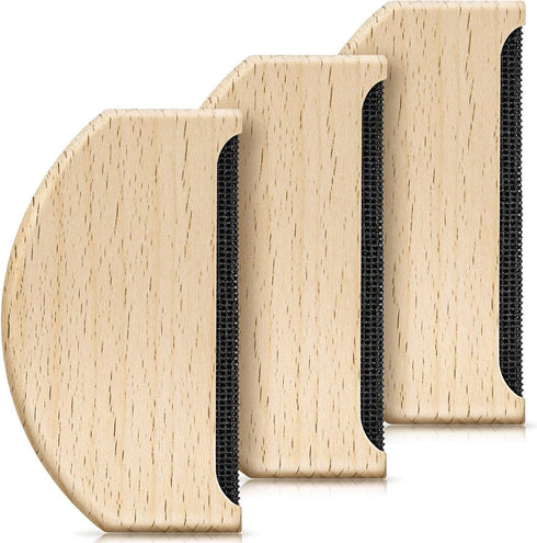 Cashmere Comb Sweater Shaver - Wooden Knitwear Comb for Anti Pilling Clothing, Garments, Woolens, Scarves, Care