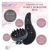 Seraphic Skincare 2-In-1 Scalp Exfoliator Duo with Wet and Dry Hair Brushes, Soft Silicone Massager for All Hair Types