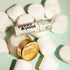 Poppy & Pout Marshmallow Creme Jumbo Lip Balm | All Natural Moisturizer with Beeswax, Vitamin E, Organic Coconut Oil |