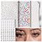 Teenitor Self Adhesive Face Gems and Pearls for Makeup, Festival Jewels, Rhinestone Stickers for Crafts