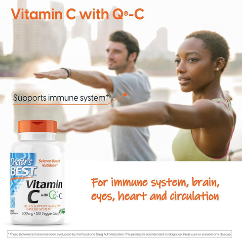 Doctor's Best Best Vitamin C, 500mg, 120 Count