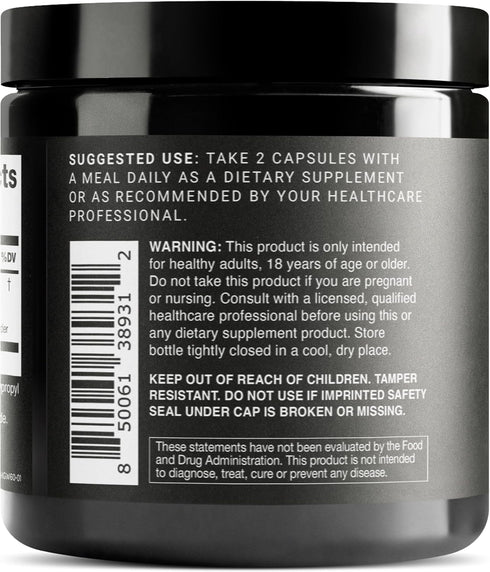 Toniiq 40% 60: 1 3P 60 Super Strength Horny Goat Weed for Men & Women - Epimedium sagittatum - Icariins - Concentrated