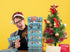 Lyforpyton 10 Christmas Money Holder with Slots, Christmas Party Santa Cash Card Supplies, Surprise Money EnvelopesBlue