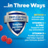Emergen-C Immune+ Gummies, Vitamin D Plus 750 mg Vitamin C, Immune Support Dietary Supplement, Raspberry Flavor - 45