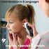MOBI Ultra Pulse Digital Thermometer - Ear & Forehead Indicator, Pulse Rate Monitor, Talking Fever Monitor for All Ages