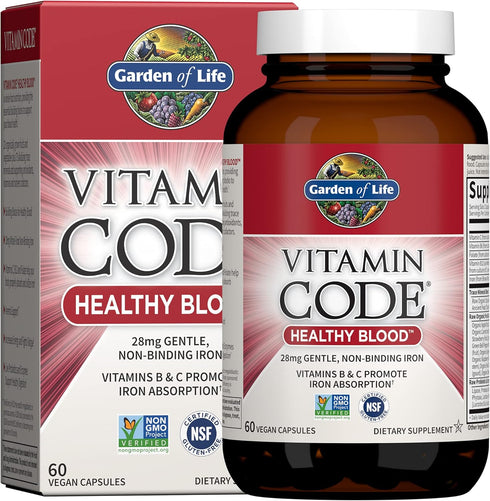 Vitamin Code Healthy Blood, 60 Capsules