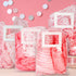 MR FIVE 60 Sheets Metallic Pink Tissue Paper Bulk, 20" x 28" for Gift Bags, DIY Craft, Pink Gift Wrapping