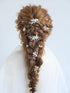 Pearls Bridal Hair Pins, U Shaped Hair Accessories for Wedding Brides, Light Gold Headpiece for Women Girls