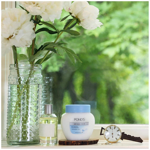 Pond's Dry Skin Cream, Rich Hydrating Skin Cream, 3.9 Oz